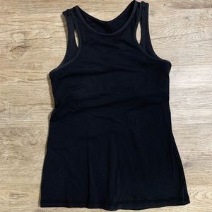 Lululemon tank top with built in sports bra size 8